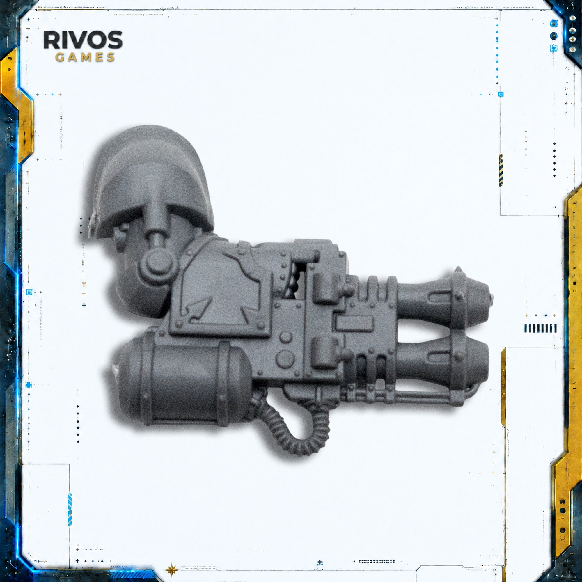 Warhammer 40K Chaos Space Marines Terminators Heavy Flamer - Bits (Bitz)