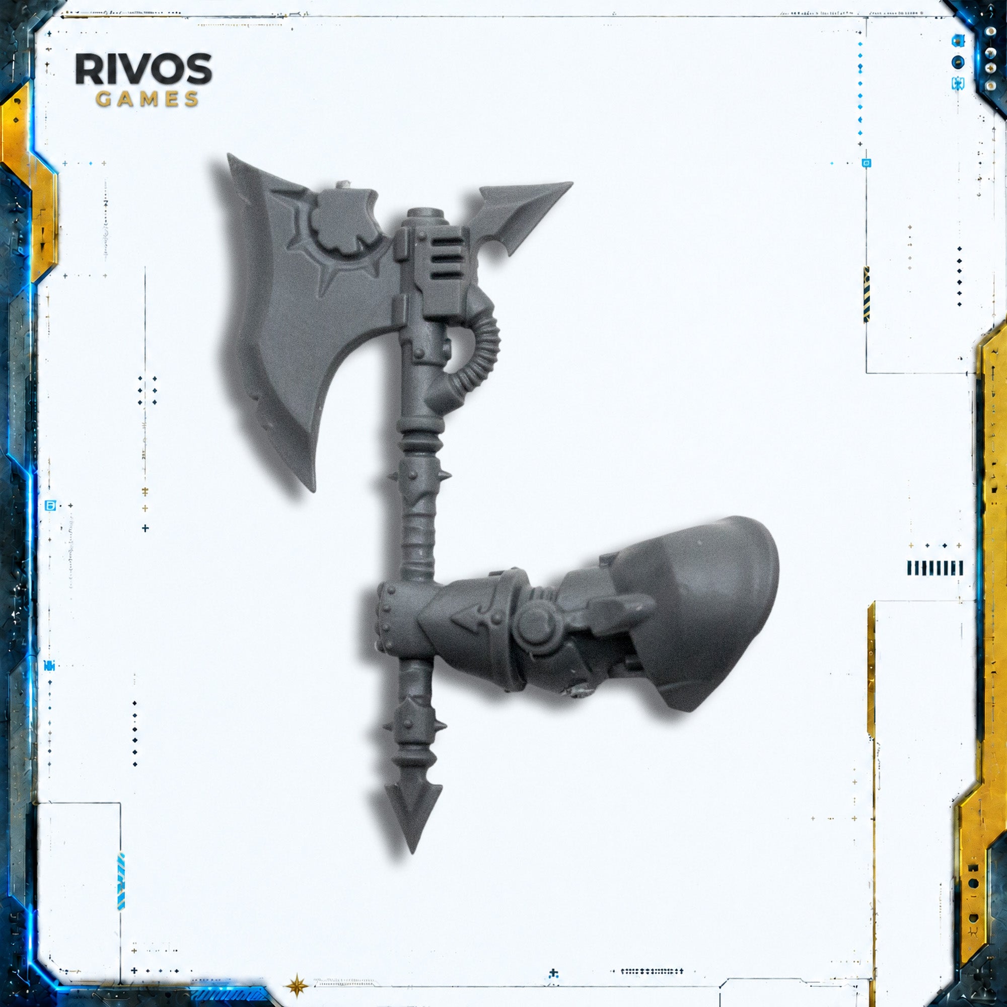 Warhammer 40K Chaos Space Marines Terminators Power Axe - Bits (Bitz)