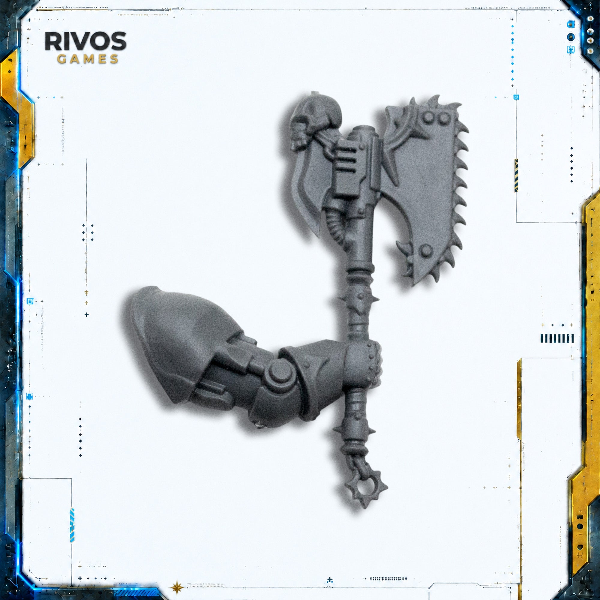 Warhammer 40K Chaos Space Marines Terminators Chain Axe - Bits (Bitz)
