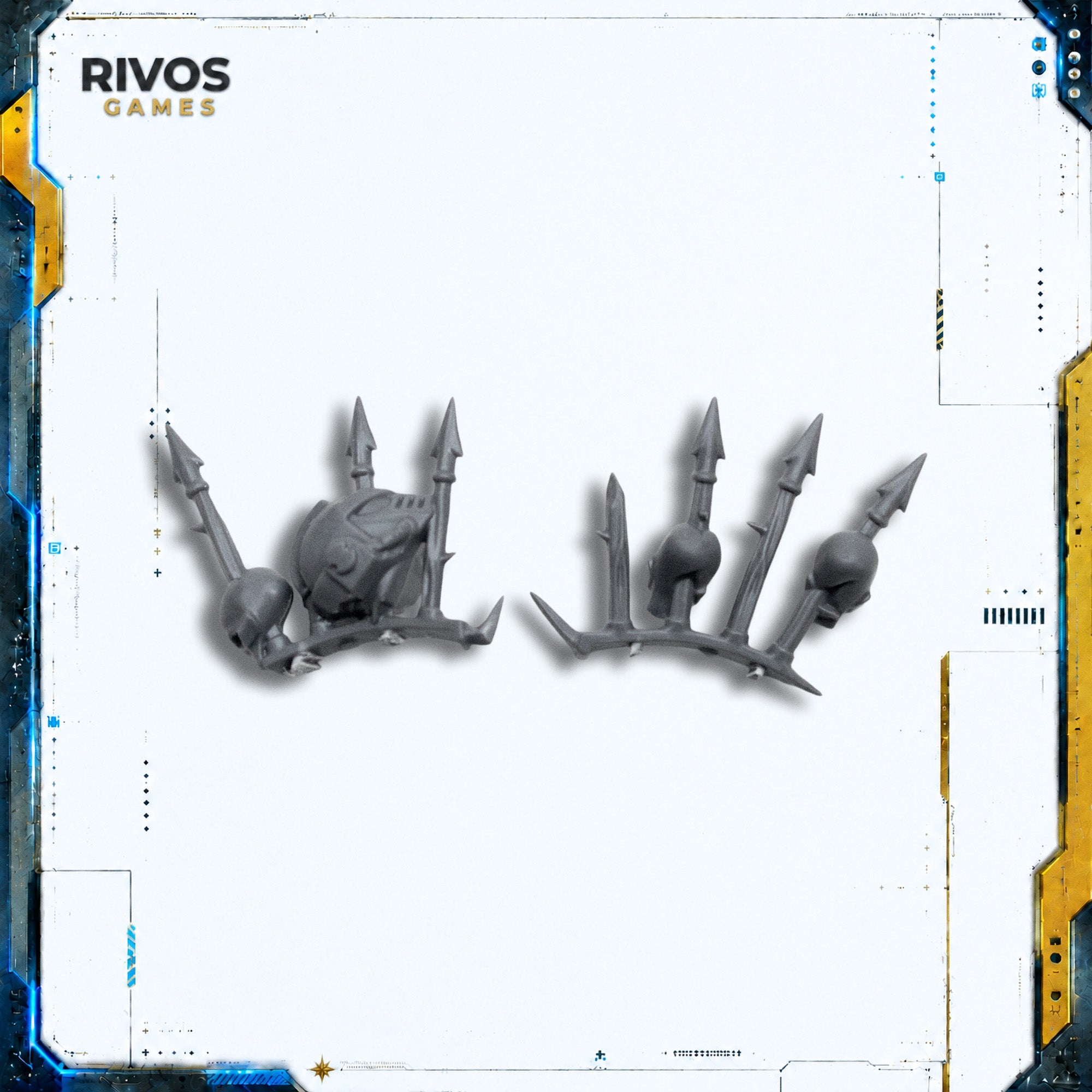 Warhammer 40K Chaos Space Marines Terminators Trophy Racks A - Bits (Bitz)