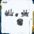 Warhammer 40K Chaos Space Marines Terminators Champion Accessories - Bits (Bitz)