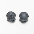 Chaos Space Marines Terminators Shoulder Pads D - Space Marines - Authentic Sprue