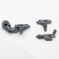 Chaos Space Marines Terminators Combi Flamer/Bolter A - Space Marines - Authentic Sprue