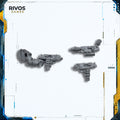 Warhammer 40K Chaos Space Marines Terminators Combi Flamer/Bolter B - Bits (Bitz)