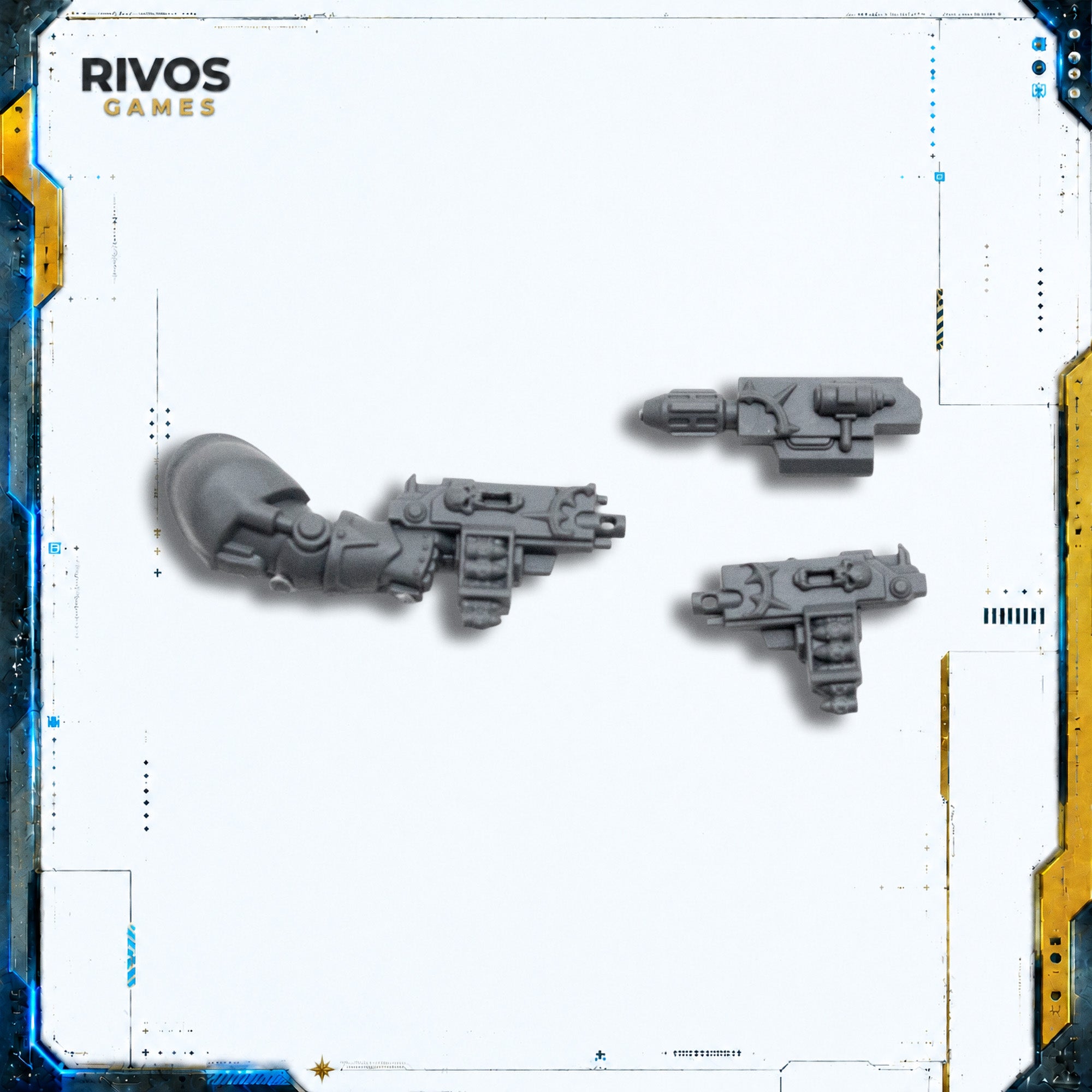 Warhammer 40K Chaos Space Marines Terminators Combi Melta/Bolter B - Bits (Bitz)