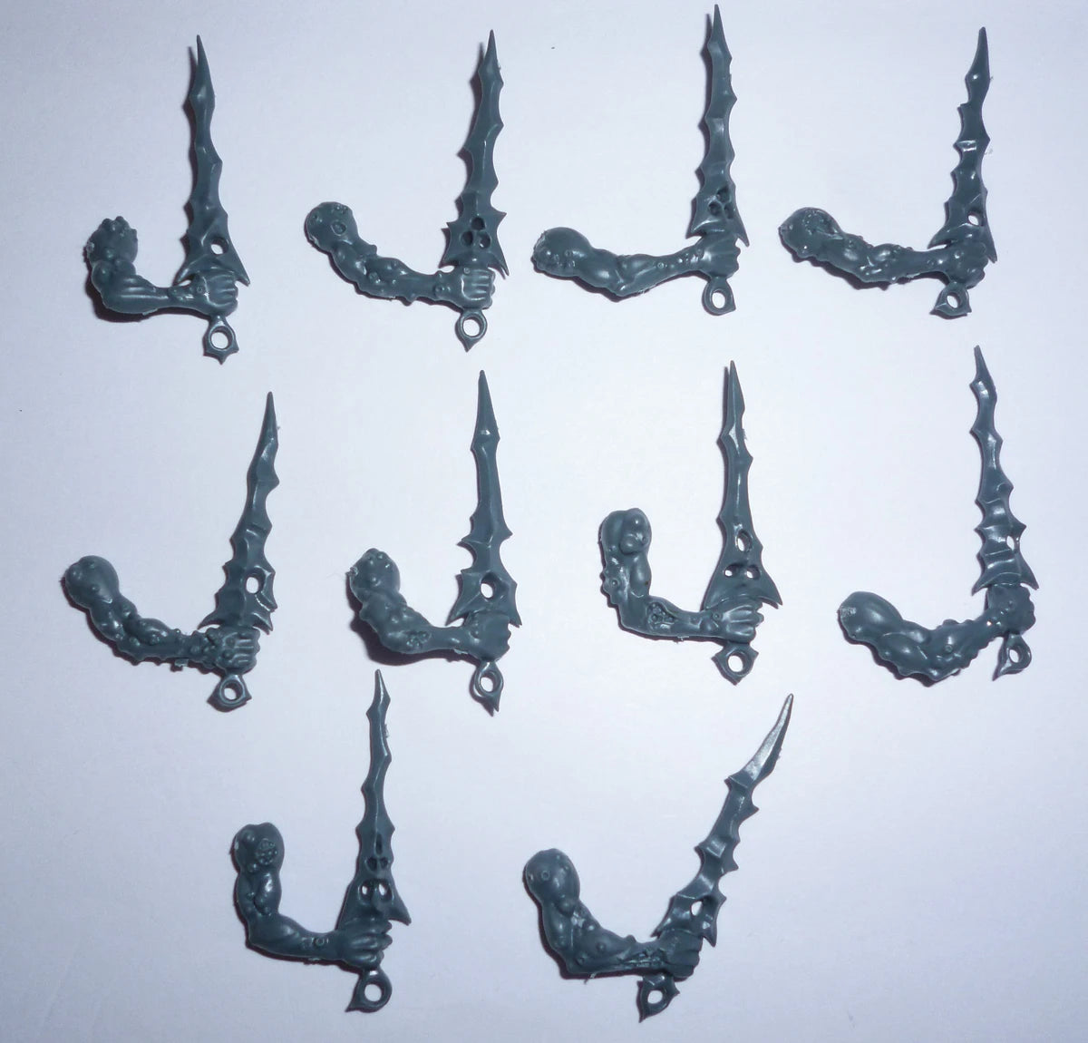 Warhammer Maggotkin of Nurgle Plaguebearers Sword x 10 Bits Bitz