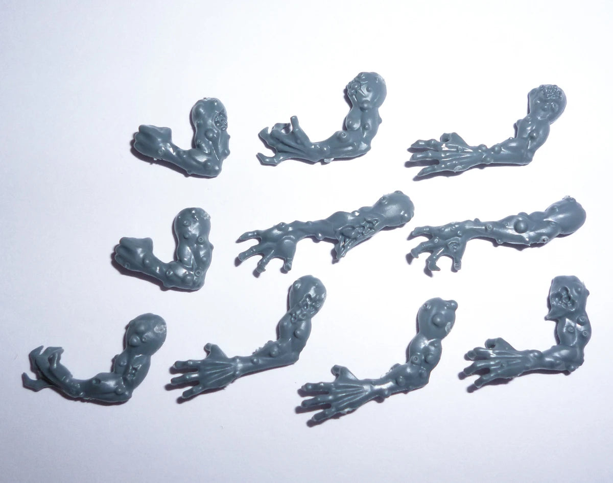 Warhammer Maggotkin of Nurgle Plaguebearers Arms x 10 Bits Bitz