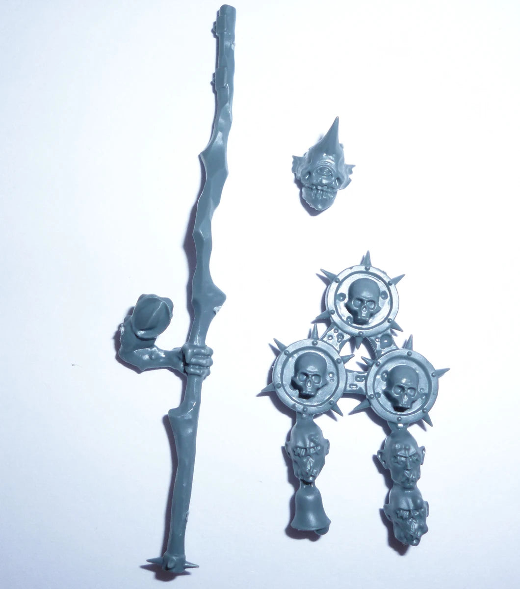 Warhammer Maggotkin of Nurgle Plaguebearers Head/Arm/Icon Bits Bitz