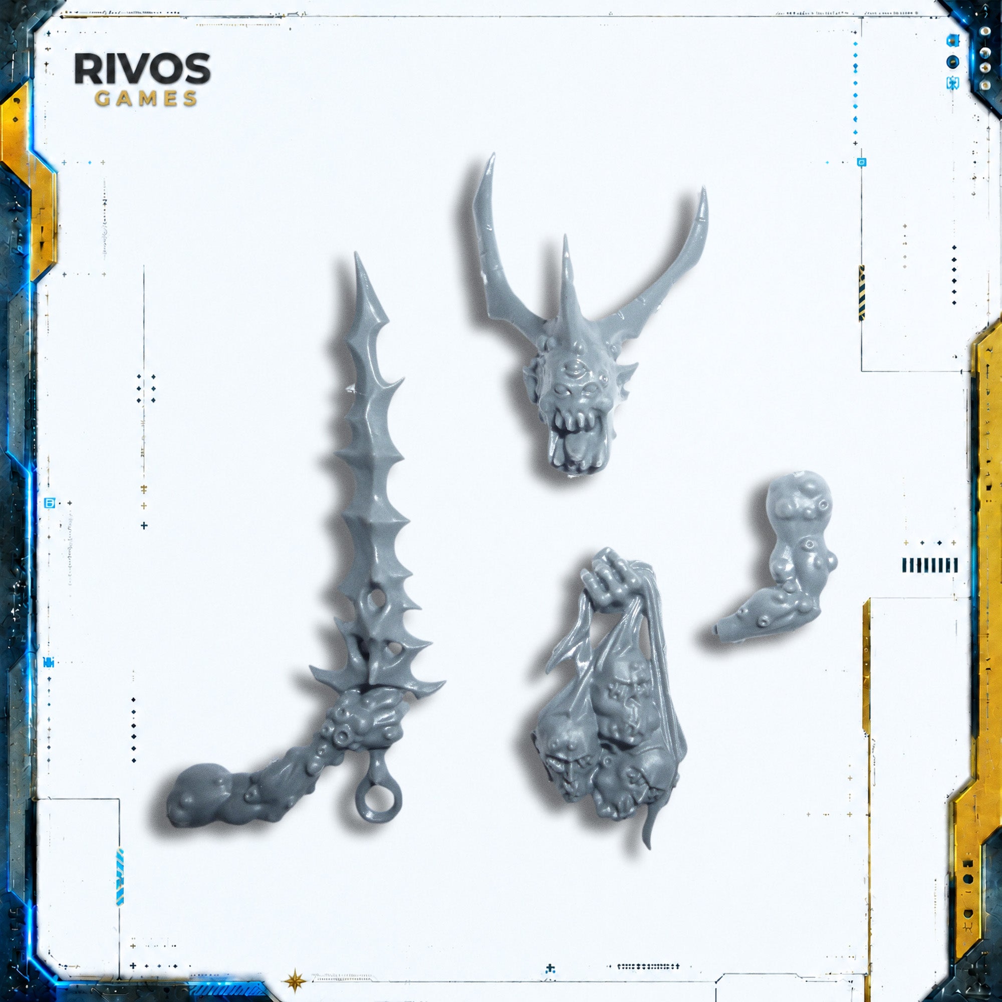 Warhammer Maggotkin of Nurgle Plaguebearers Plagueridden - Bits (Bitz)