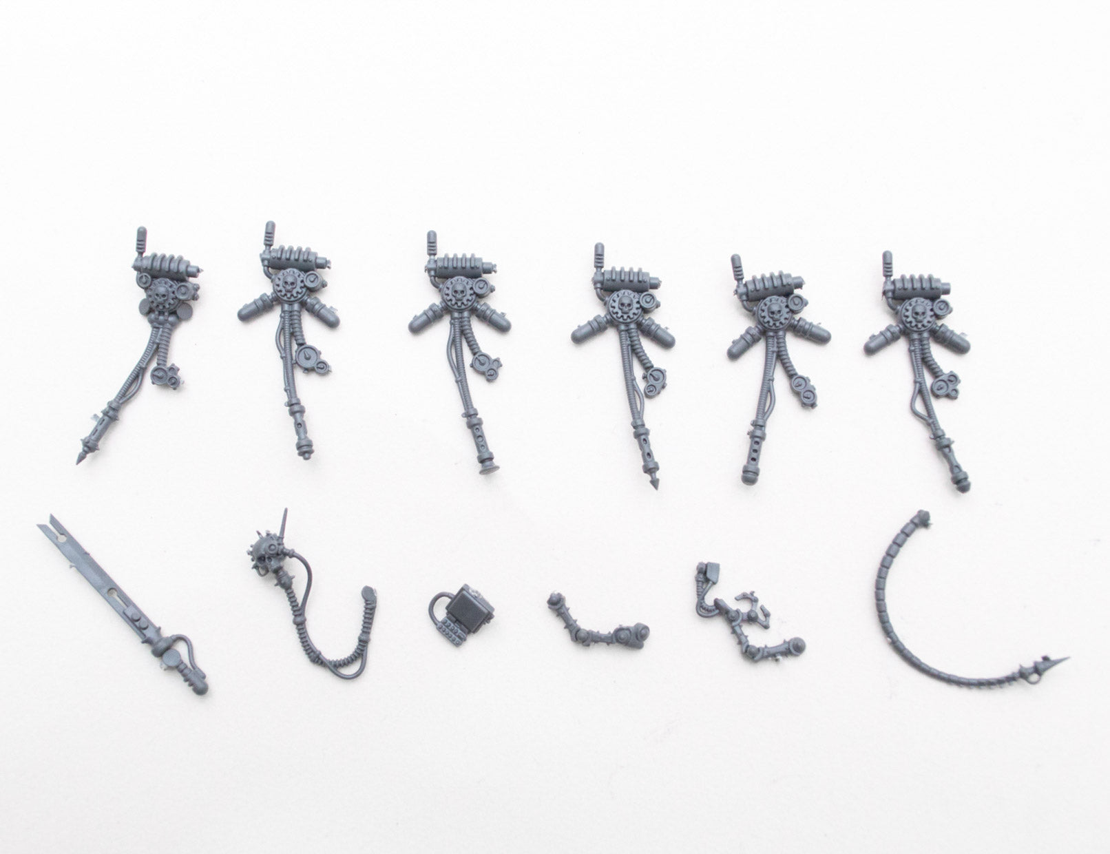 Adeptus Mechanicus Sicarians Backpacks x 6 - Warhammer - Kitbash Bit