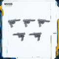 Warhammer 40K Adeptus Mechanicus Sicarians Flechette Blaster x 5 - Bits (Bitz)