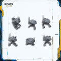 Warhammer 40K Adeptus Mechanicus Sicarians Heads A - Bits (Bitz)