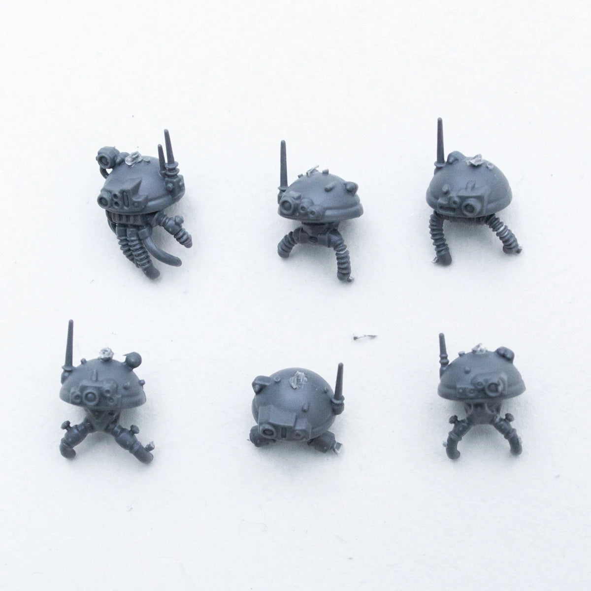 Warhammer 40K Adeptus Mechanicus Sicarians Heads A Bits Bitz