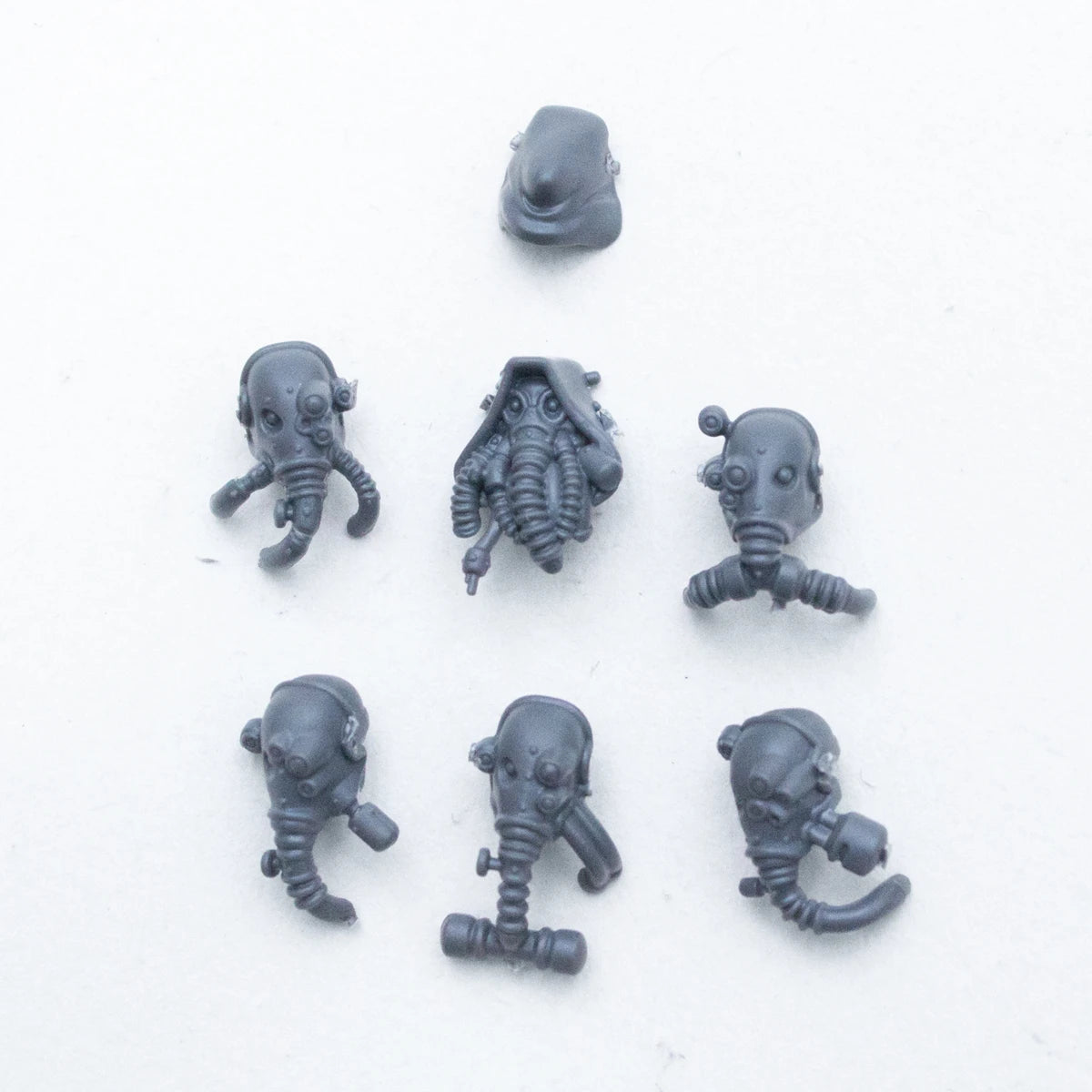 Warhammer 40K Adeptus Mechanicus Sicarians Heads B Bits Bitz