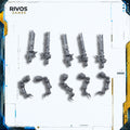 Warhammer 40K Adeptus Mechanicus Sicarians Transonic Razor x 5 - Bits (Bitz)
