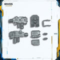 Warhammer 40K Space Marines Invictor Tactical Warsuit Incendium Cannon - Bits (Bitz)