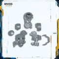 Warhammer 40K Space Marines Invictor Tactical Warsuit Left Leg - Bits (Bitz)