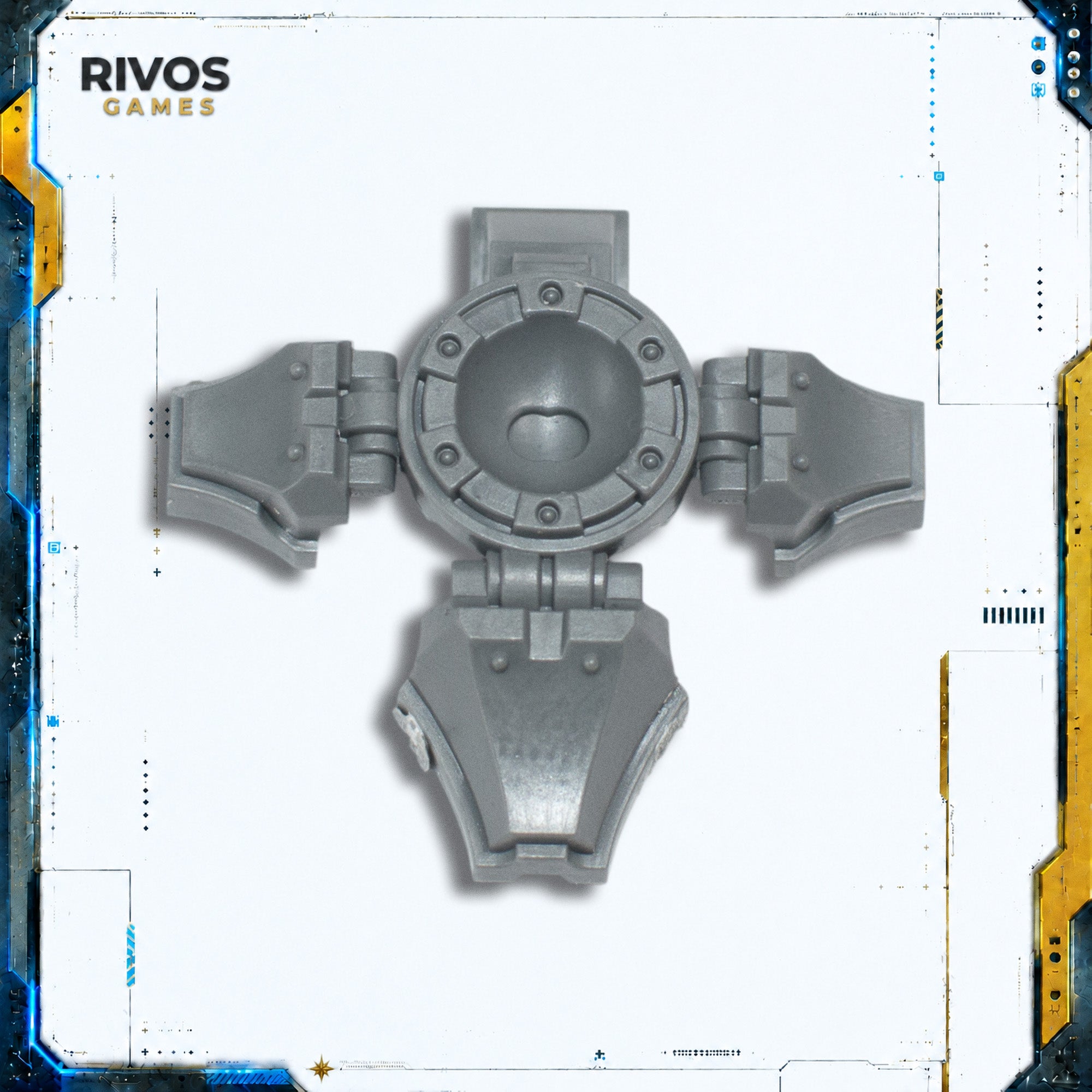 Warhammer 40K Space Marines Invictor Tactical Warsuit Left Foot - Bits (Bitz)