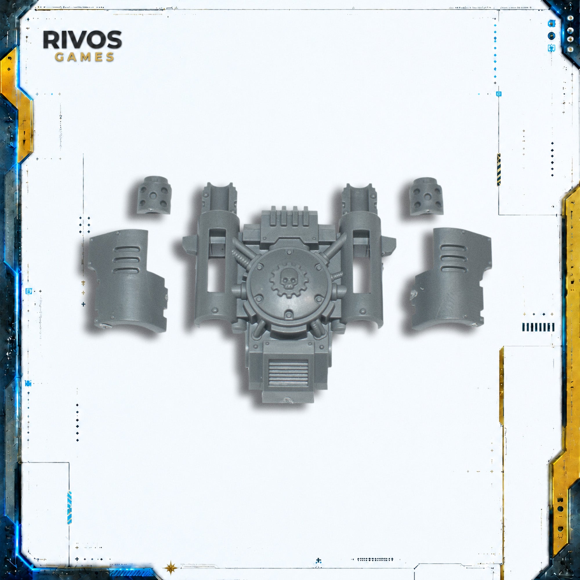 Warhammer 40K Space Marines Invictor Tactical Warsuit Power Plant - Bits (Bitz)