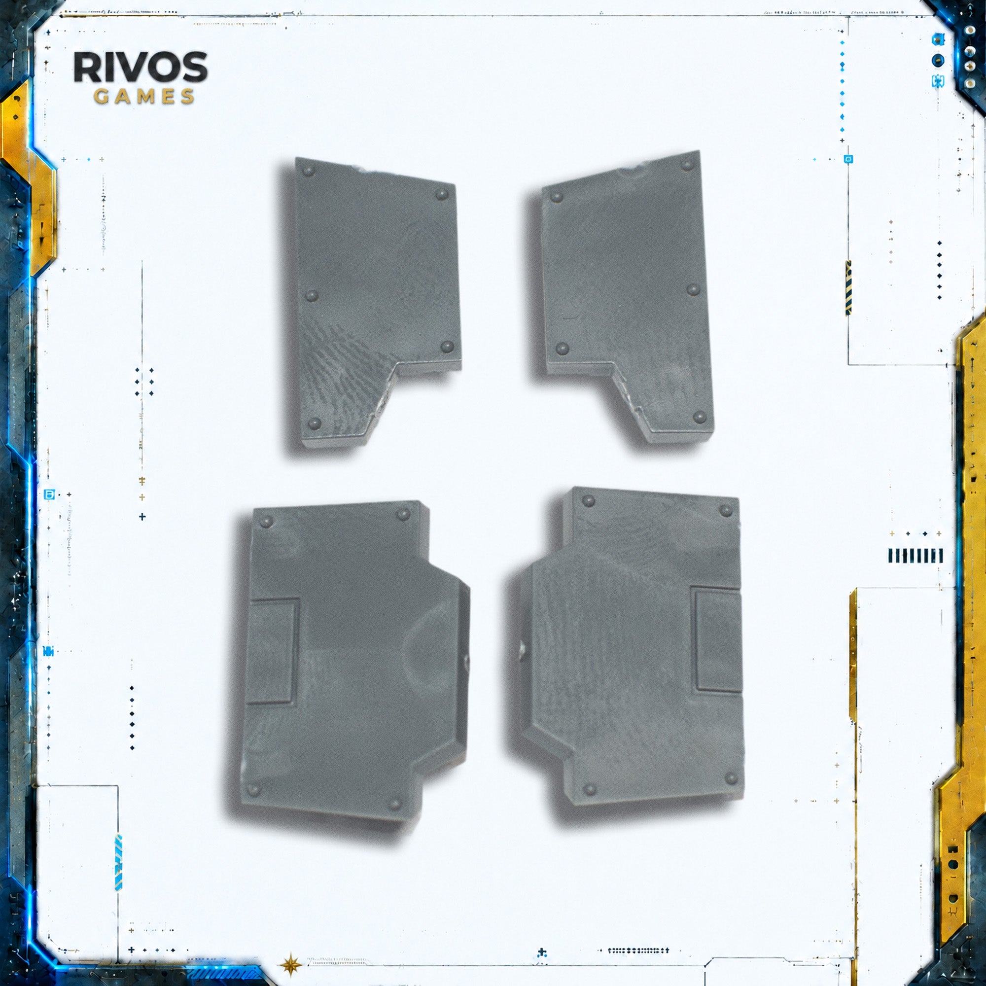 Warhammer 40K Space Marines Invictor Tactical Warsuit Armour Panels - Bits (Bitz)