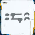 Warhammer 40K Space Marines Invictor Tactical Warsuit Heavy Stubber x 2 - Bits (Bitz)