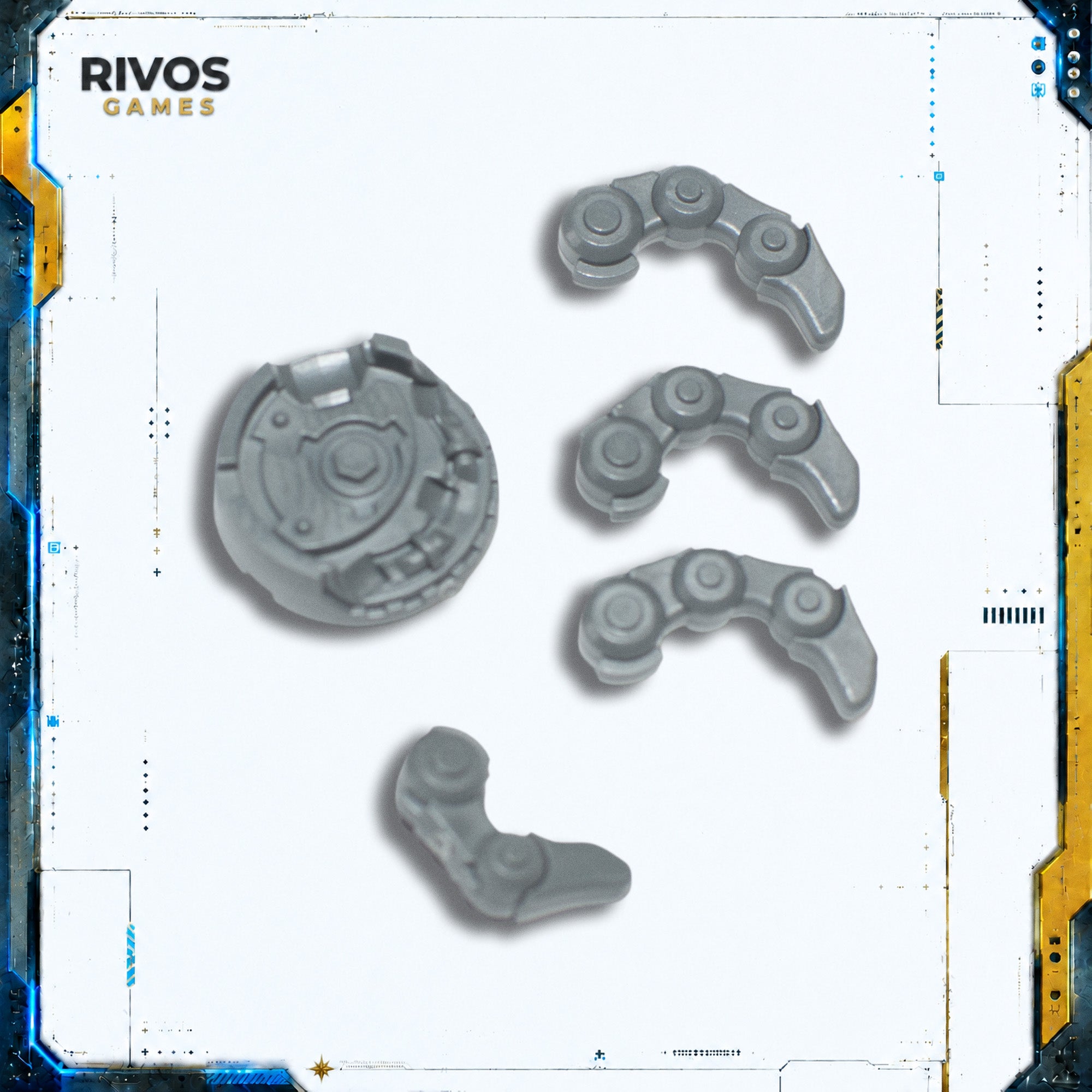 Warhammer 40K Space Marines Invictor Tactical Warsuit Fist A - Bits (Bitz)