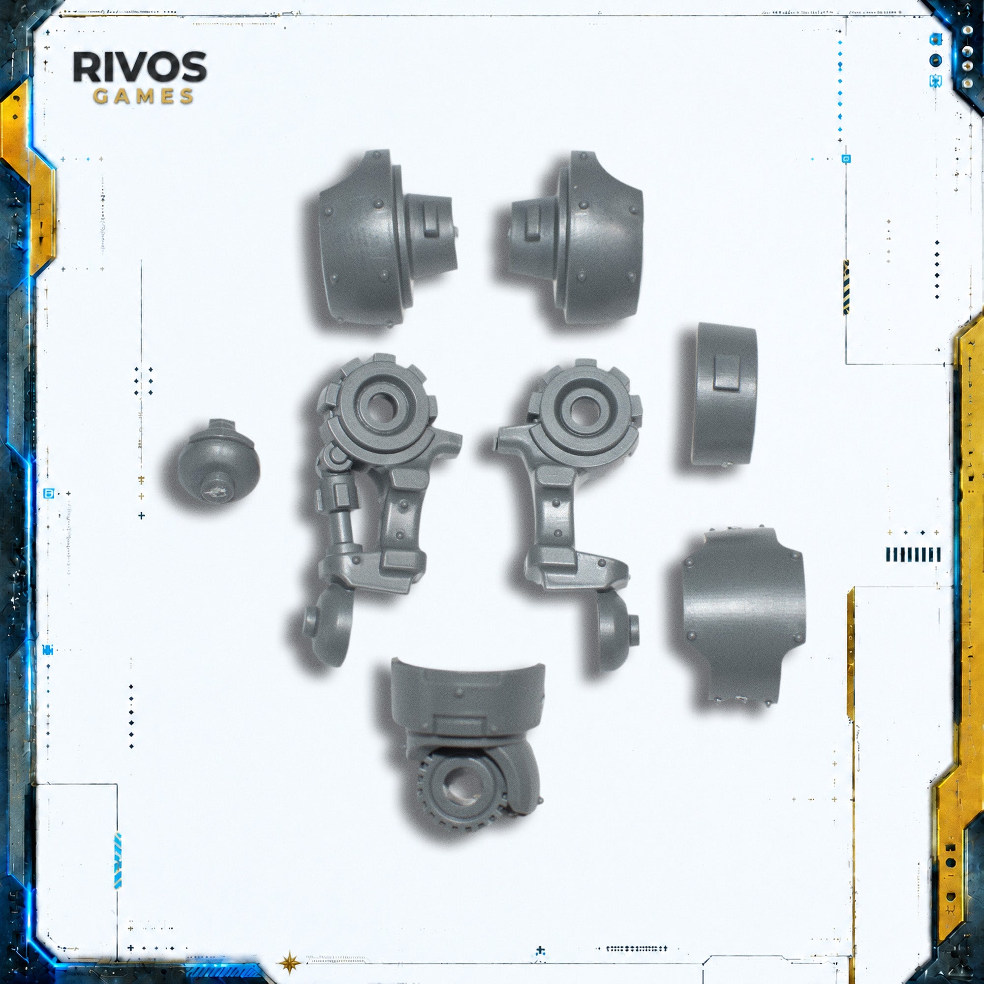 Warhammer 40K Space Marines Invictor Tactical Warsuit Left Arm - Bits (Bitz)