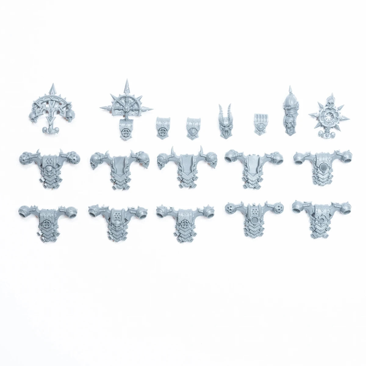Warhammer 40K Chaos Space Marines Backpacks x 10 Bits Bitz