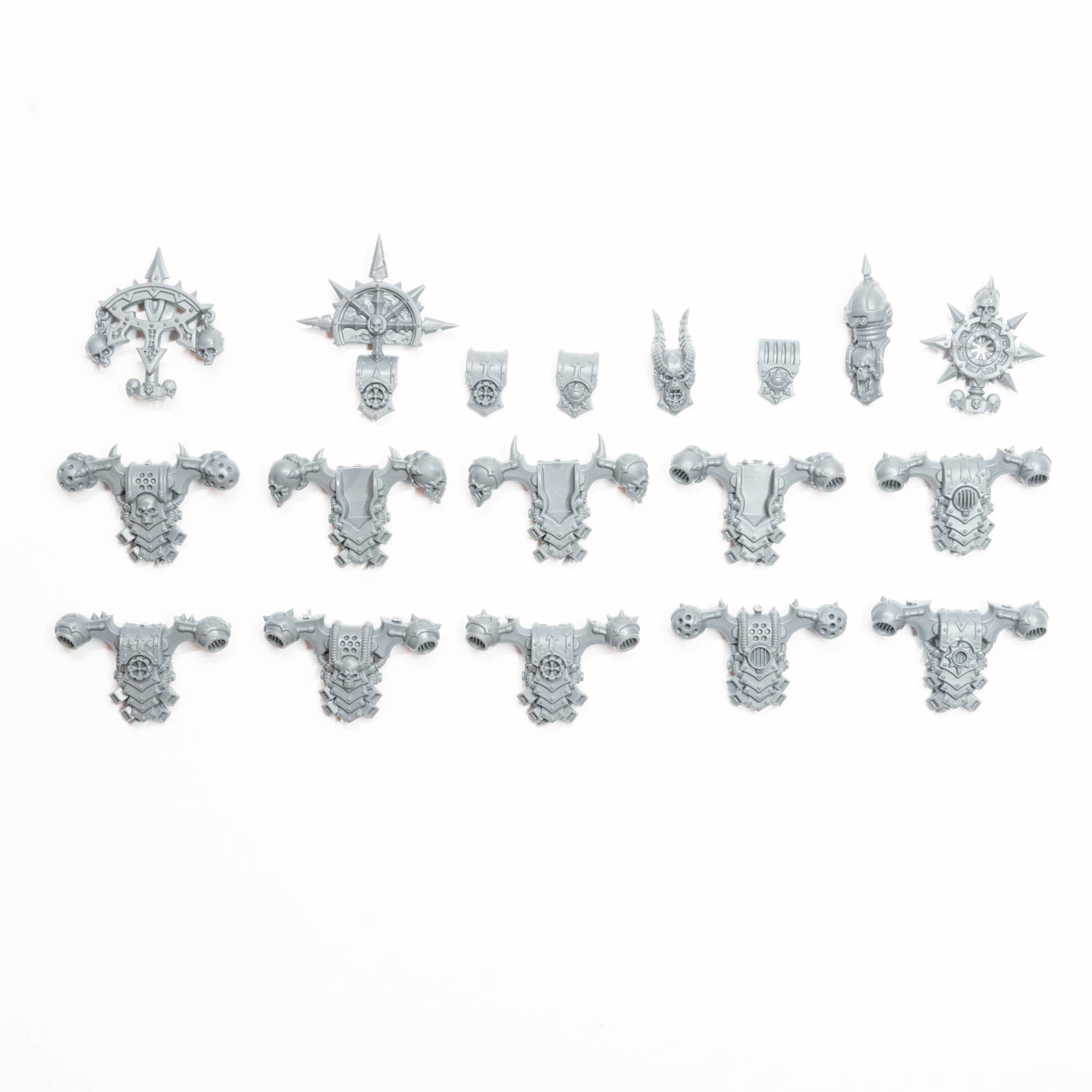 Warhammer 40K Chaos Space Marines Backpacks x 10 [Bits]