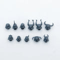 Warhammer 40K Chaos Space Marines Heads x 11 Bits Bitz