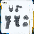 Warhammer 40K Chaos Space Marines Champion Accessories - Bits (Bitz)