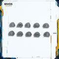 Warhammer 40K Chaos Space Marines Shoulder Pads x 10 A - Bits (Bitz)