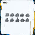Warhammer 40K Chaos Space Marines Shoulder Pads x 10 B - Bits (Bitz)