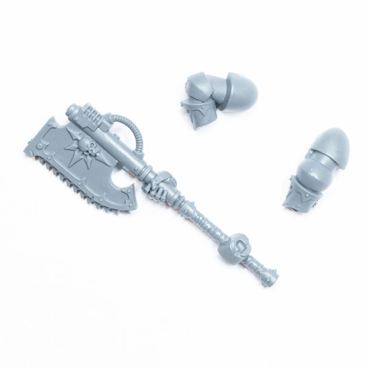 Warhammer 40K Chaos Space Marines Legionaries Double-Handed Chainaxe Bits Bitz