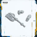 Warhammer 40K Chaos Space Marines Legionaries Double-Handed Chainaxe - Bits (Bitz)