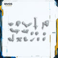 Warhammer 40K Chaos Space Marines Legionaries Accessories - Bits (Bitz) - Bits (Bitz)
