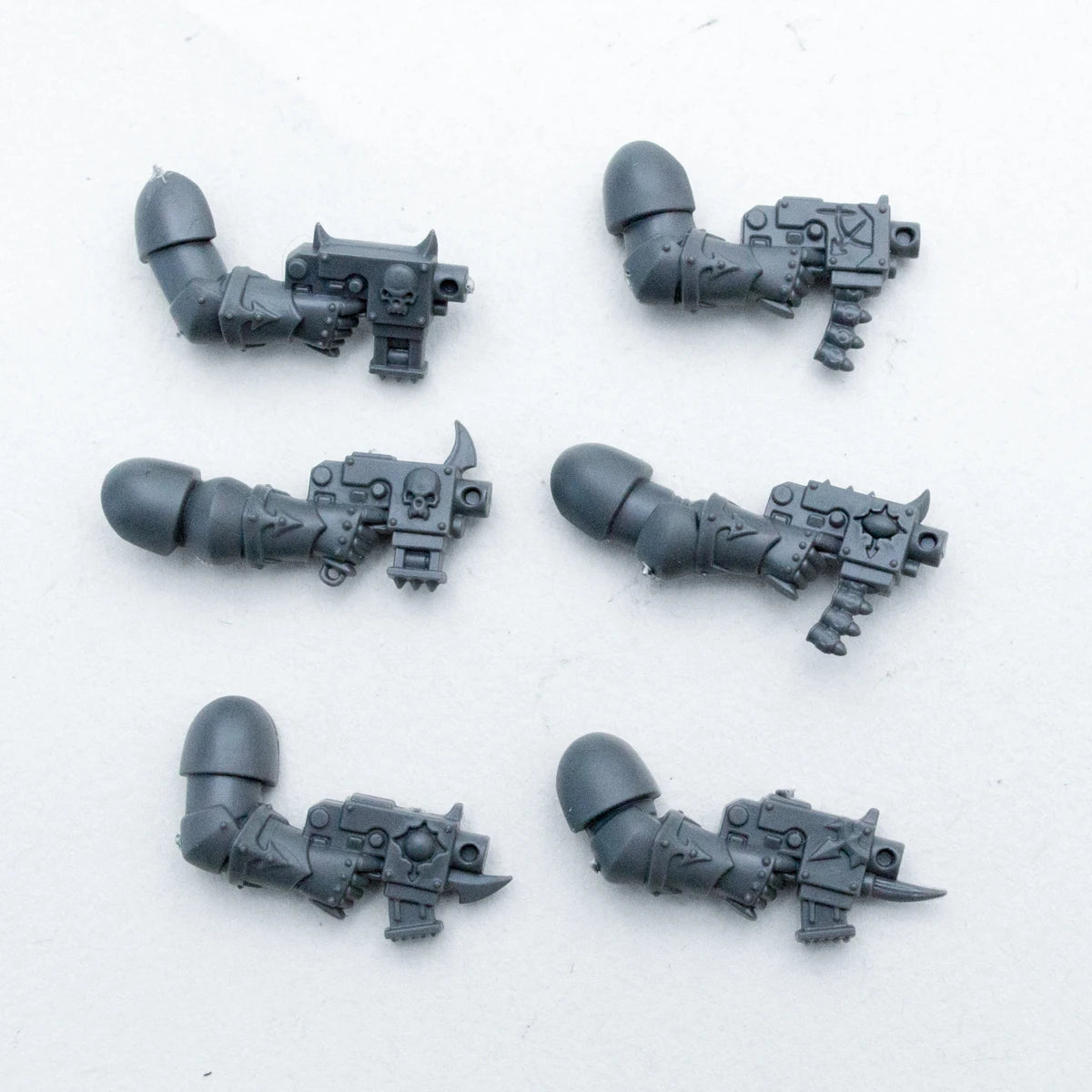 Warhammer 40K Chaos Space Marines Bolt Pistols x 6 Bits Bitz