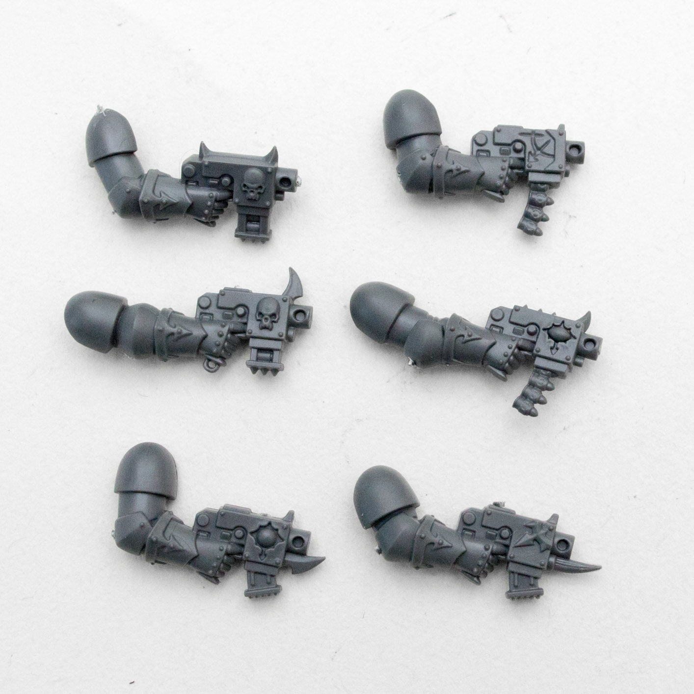 Chaos Space Marines Bolt Pistols x 6 - Space Marines - Spare Part