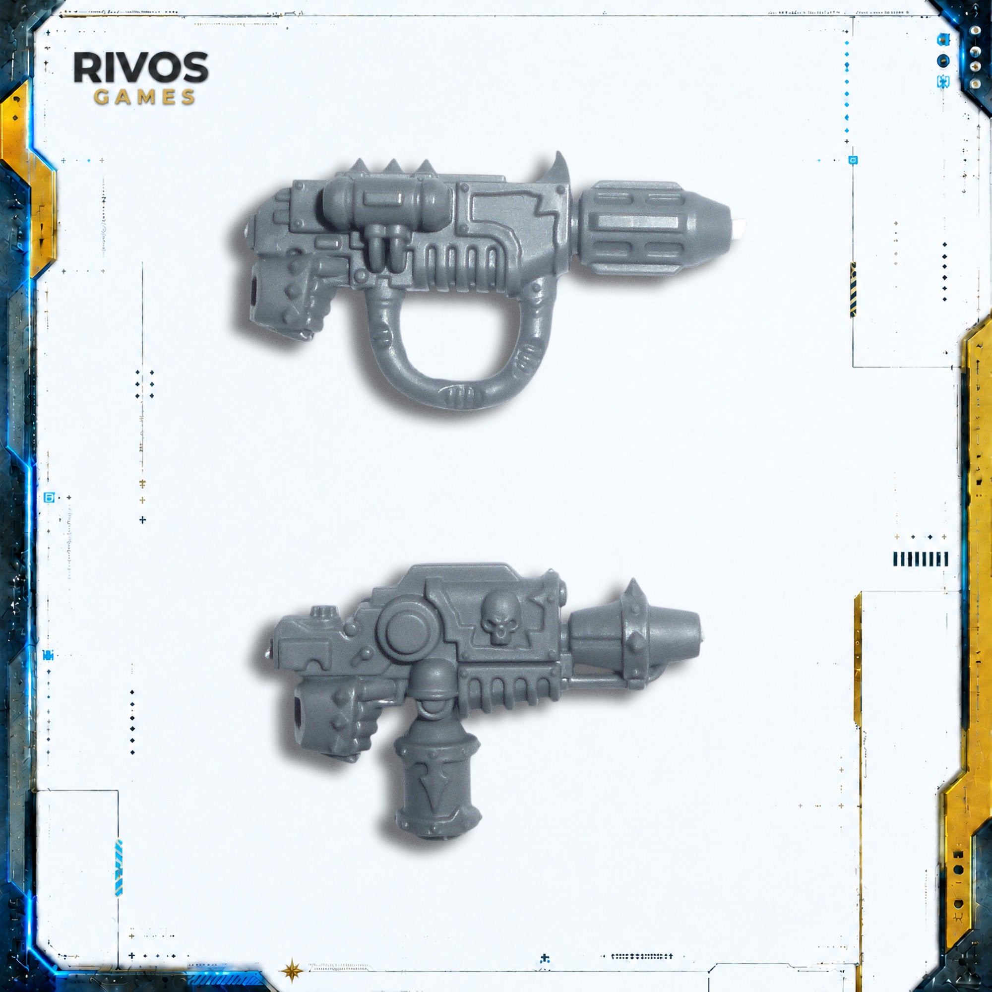 Warhammer 40K Chaos Space Marines Havocs Meltagun & Flamer - Bits (Bitz)