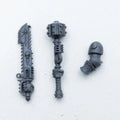 Warhammer 40K Chaos Space Marines Havocs Champion Maul and Chainsword Bits Bitz
