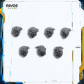 Warhammer 40K Chaos Space Marines Havocs Heads x 7 - Bits (Bitz)