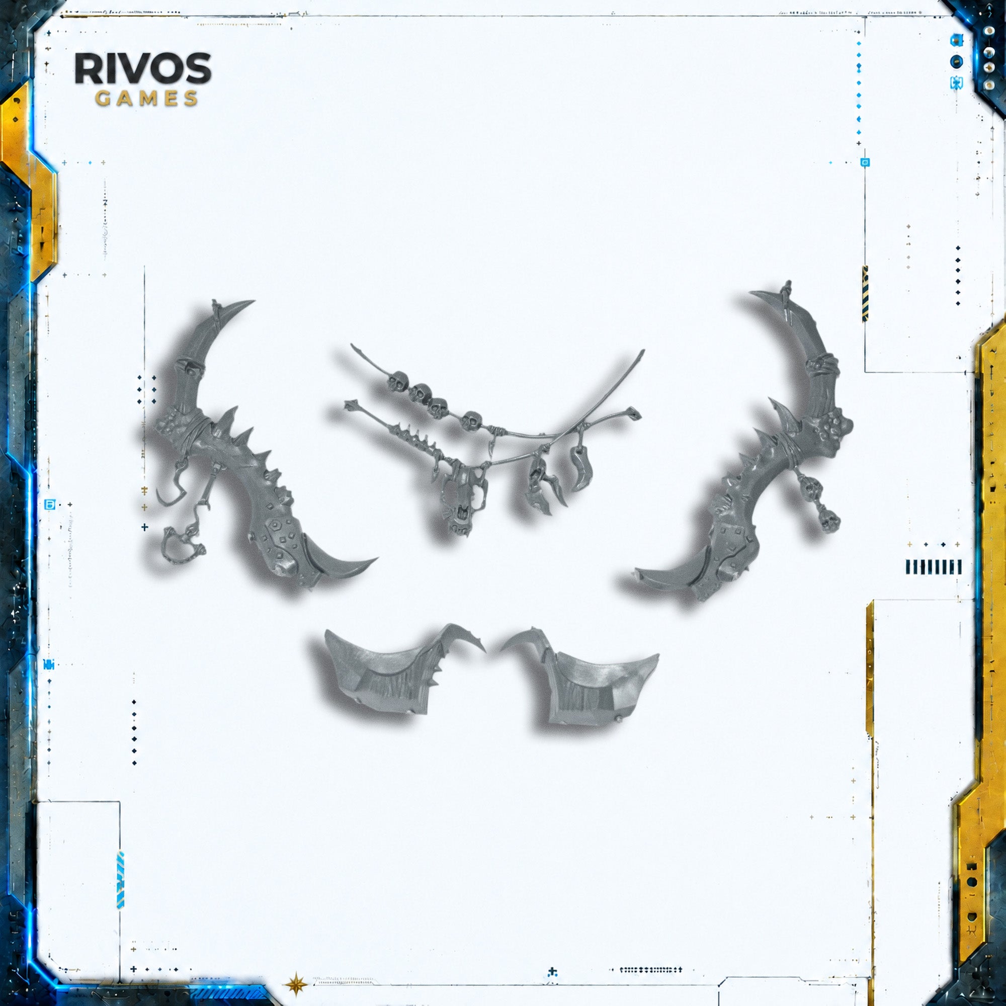 Warhammer Ogor Mawtribes Stonehorn Saddle - Bits (Bitz)