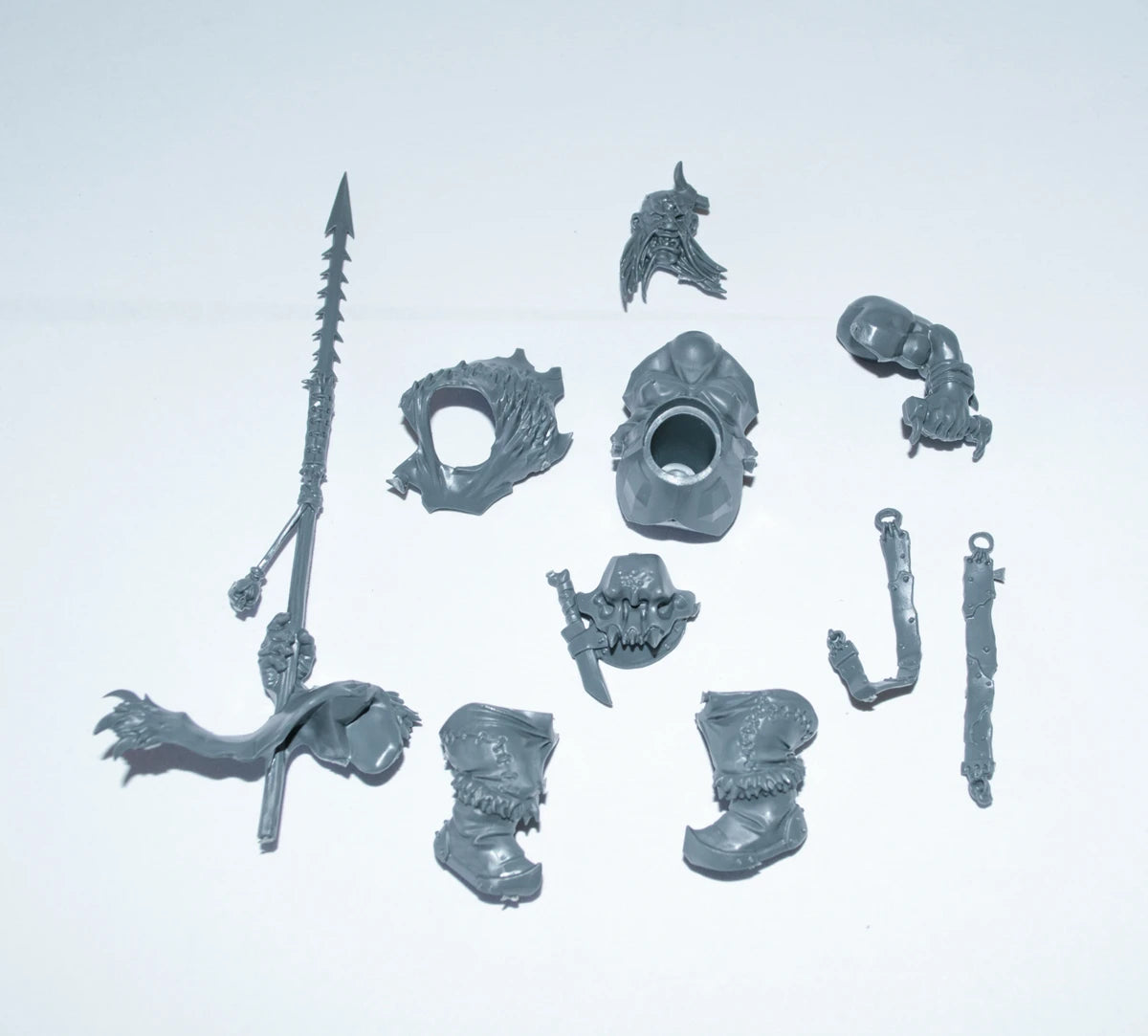 Warhammer Ogor Mawtribes Stonehorn Frostlord with Frost Spear Bits Bitz
