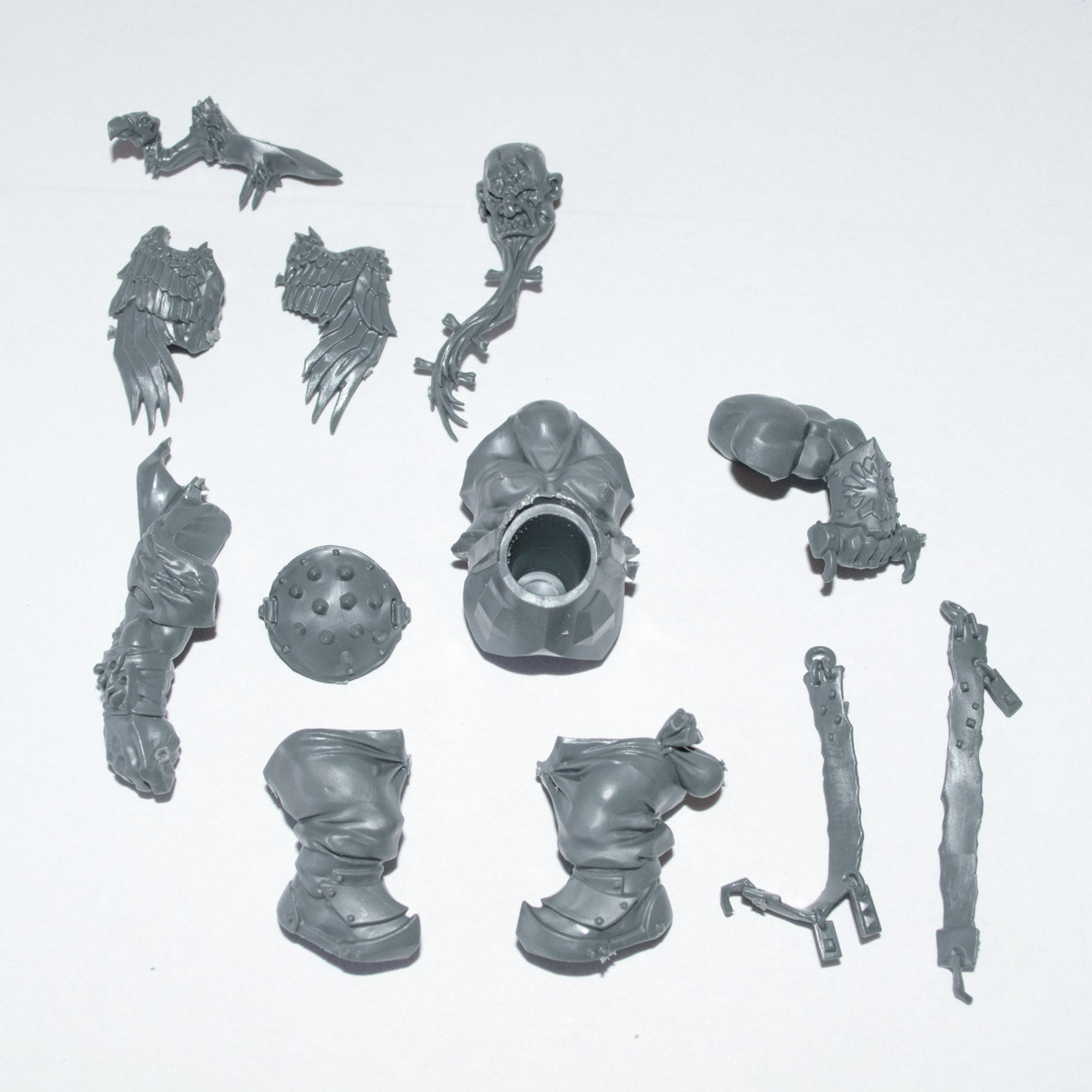 Ogor Mawtribes Stonehorn Huskard with Blood Vulture - Age of Sigmar - Kitbash Bit