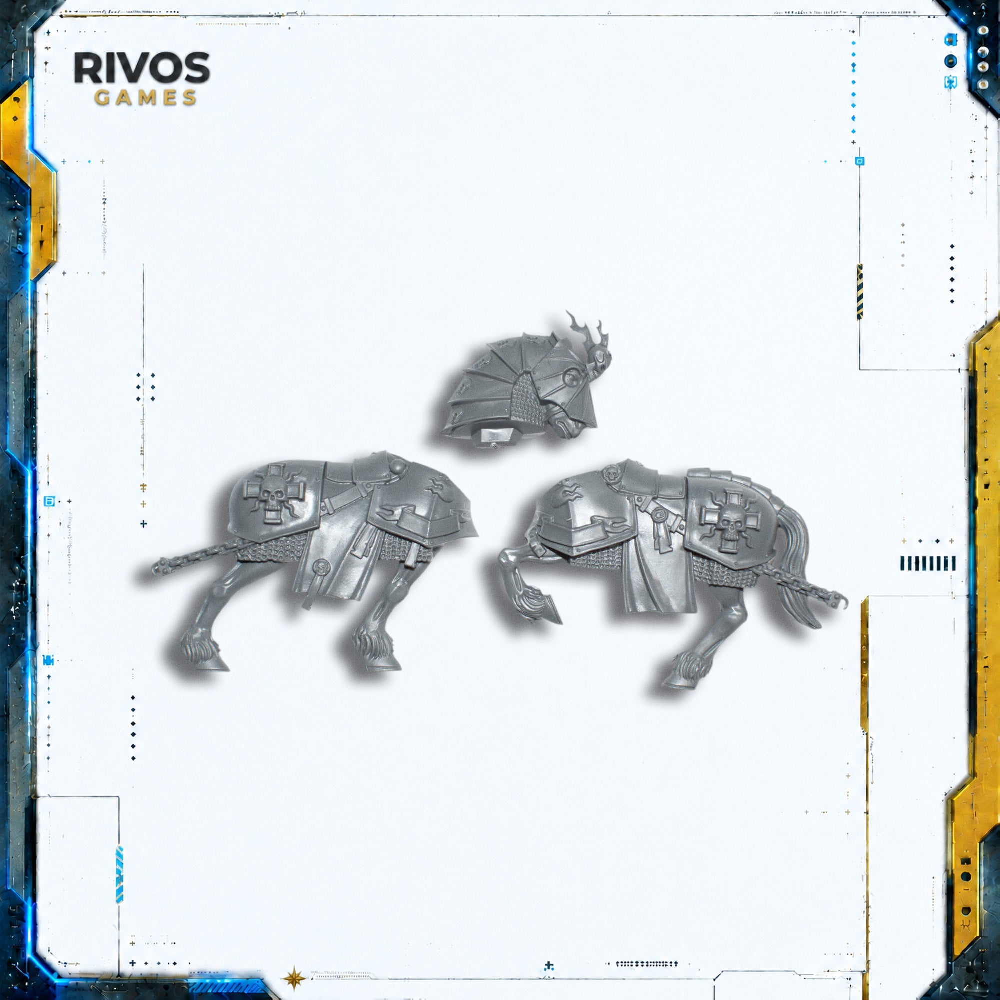 Warhammer Cities of Sigmar Luminark of Hysh Horse A - Bits (Bitz)