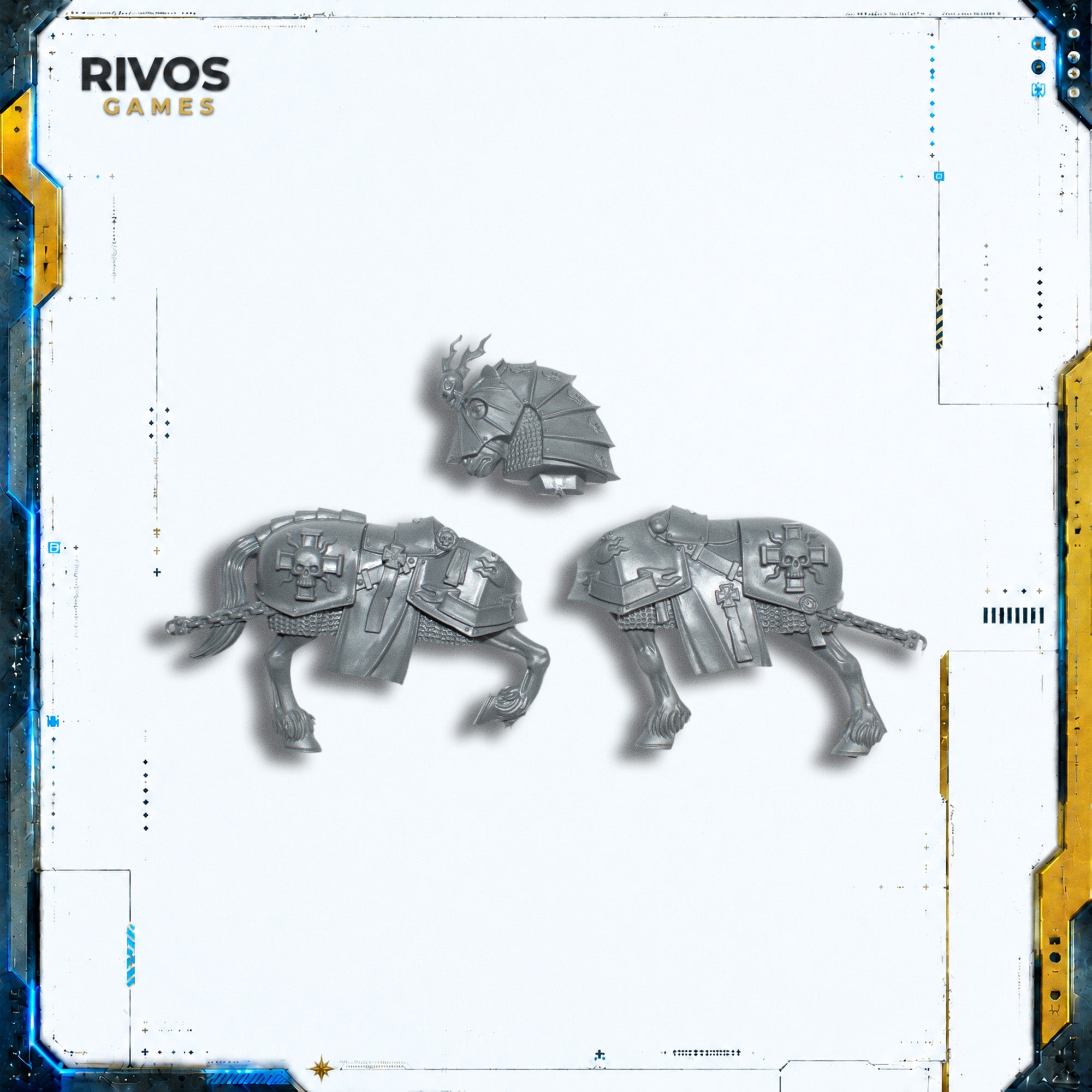 Warhammer Cities of Sigmar Luminark of Hysh Horse B - Bits (Bitz)