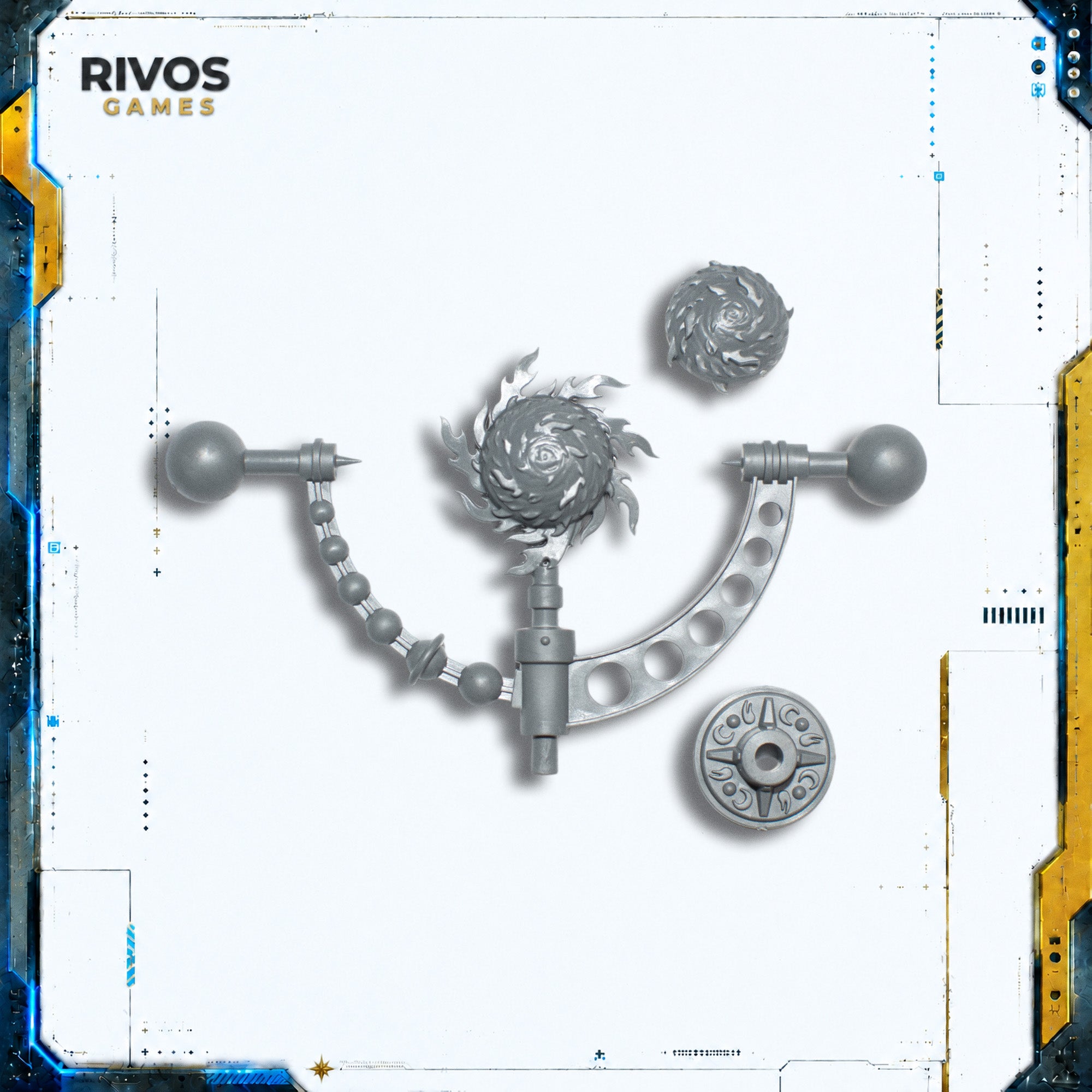 Warhammer Cities of Sigmar Luminark of Hysh Large Star - Bits (Bitz)