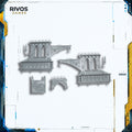 Warhammer Cities of Sigmar Luminark of Hysh Carriage Sides - Bits (Bitz)