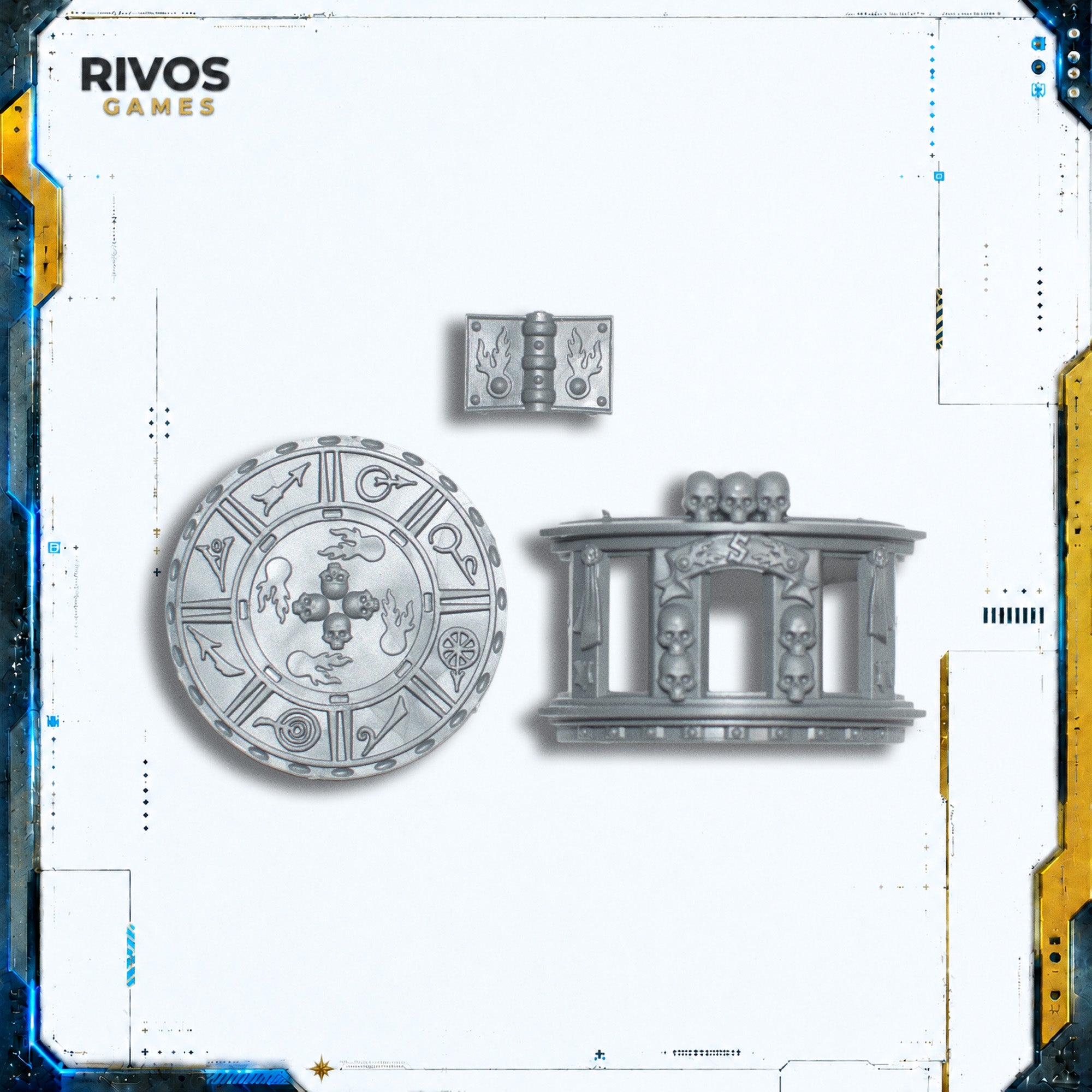 Warhammer Cities of Sigmar Luminark of Hysh Platform - Bits (Bitz)