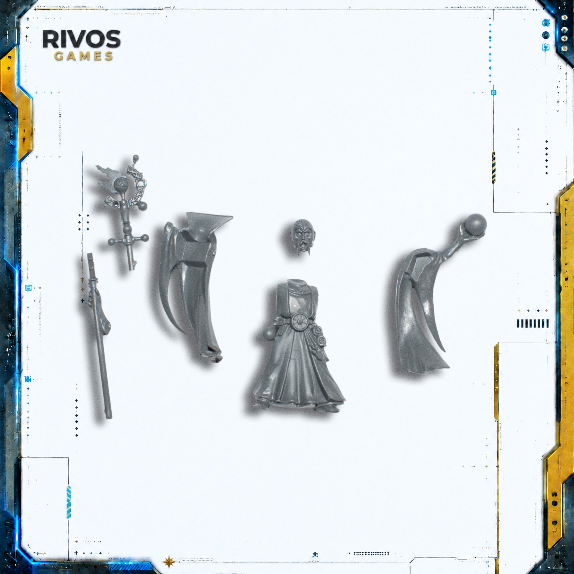 Warhammer Cities of Sigmar Luminark of Hysh Celestial Wizard - Bits (Bitz)